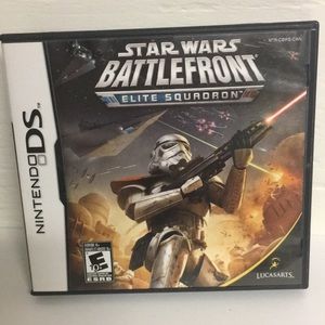 Star Wars BattleFront elite squadron Nintendo DS game